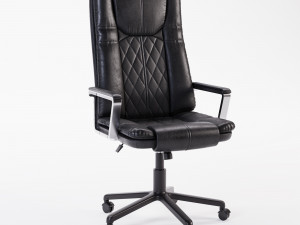 Office Chair Black 3D Model