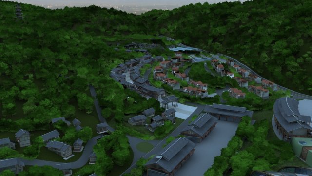 3d city Model 3D .c4d .max .obj .3ds .fbx .stl .blend 