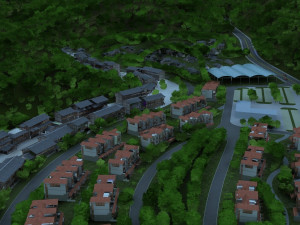 3d city Model 3D