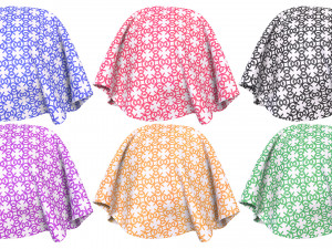 Patterned fabric-set01 CG Текстури