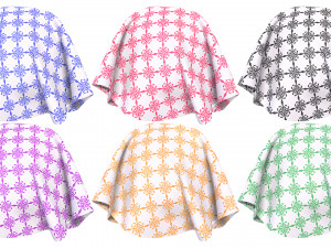 Patterned fabric-set01 CG Текстури
