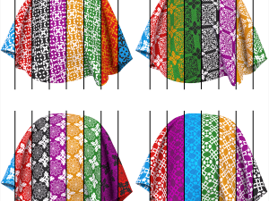 Patterned fabric-set05 CG Textures