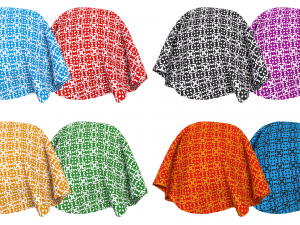 Patterned fabric-set05 CG टेक्स्चर्स