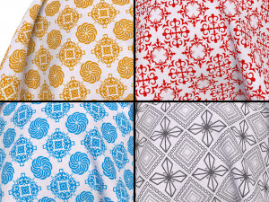 Patterned fabric-set08 CG Textures