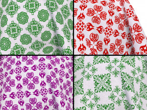 Patterned fabric-set08 CG Textures