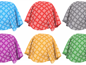 Patterned fabric-set011 CG Textures