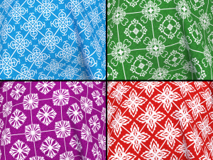 Patterned fabric-set011 CG Textures