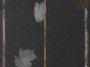 Three types of asphalt CG Текстури