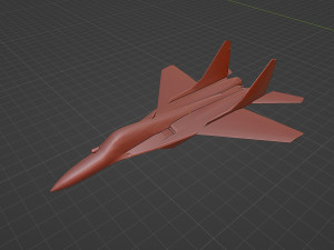 Mikoyan Gurevich MIG-29 Fulcrum Ghost of Kyiv Model 3D