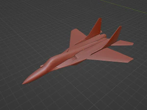 Mikoyan Gurevich MIG-29 Fulcrum Ghost of Kyiv 3D Model