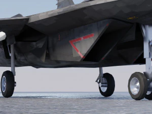 Mikoyan Gurevich MIG-29 Fulcrum Ghost of Kyiv 3D Model