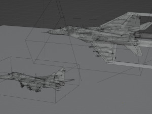Mikoyan Gurevich MIG-29 Fulcrum Ghost of Kyiv Model 3D