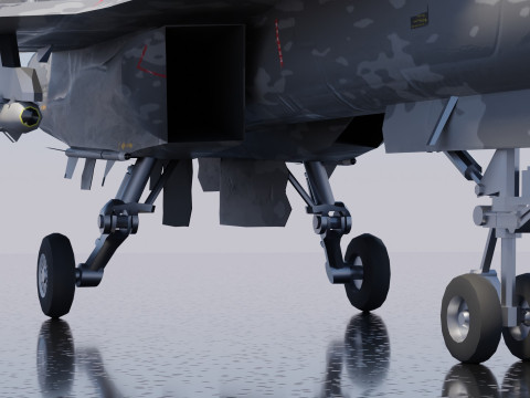 McDonnell Douglas F-A-18 Hornet 3D Модель