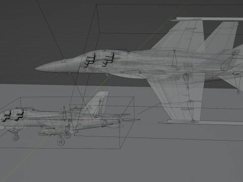 McDonnell Douglas F-A-18 Hornet 3D Model