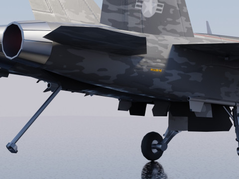 McDonnell Douglas F-A-18 Hornet 3D Модель