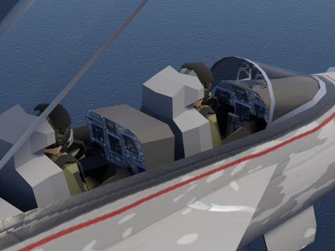 McDonnell Douglas F-A-18 Hornet 3D Модель