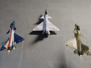 Chengdu j-10 vigorous dragon lowpoly jet fighter 3D 模型