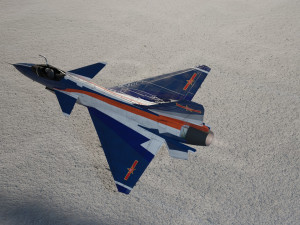 Chengdu j-10 vigorous dragon lowpoly jet fighter 3D 模型