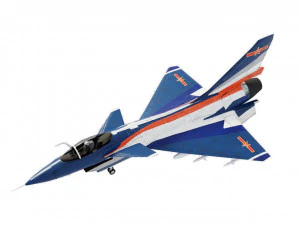 Chengdu j-10 vigoroso drago da caccia lowpoly Modello 3D
