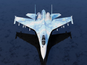 Sukhoi SU-27 Flanker Modello 3D