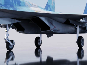 Flanker del Sukhoi SU-27 Modello 3D