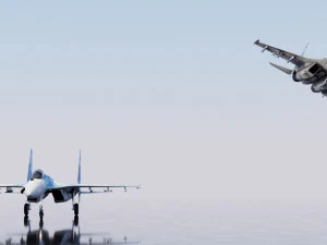 Flanker del Sukhoi SU-27 Modello 3D