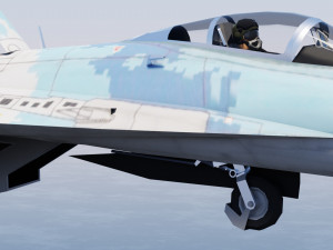 Sukhoi SU-27 Flanker Modello 3D