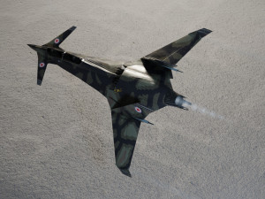 I-20 Firehawk lowpoly concept jet fighter 3D Model
