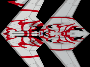 TU-222 Bechovka concept stealth bomber Modelo 3D