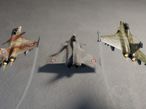 Dassault rafale lowpoly jet fighter 3D Model