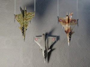 Dassault rafale lowpoly jet fighter 3D Model