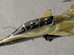 Dassault rafale lowpoly jet fighter 3D Model