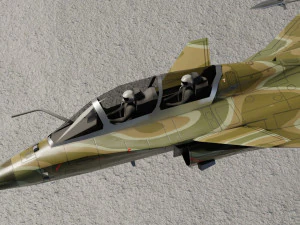 Dassault rafale lowpoly jet fighter 3D Model