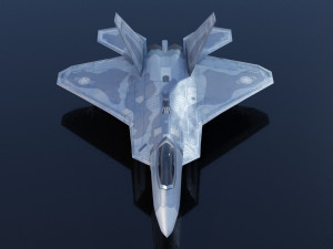 Lockheed Martin F-22 Raptor Model 3D