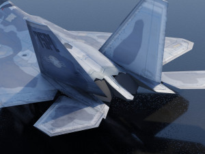 Lockheed Martin F-22 Raptor Model 3D