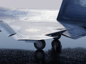 Lockheed Martin F-22 Raptor Model 3D