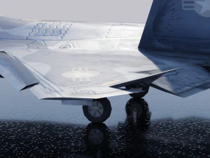 Lockheed Martin F-22 Raptor 3D Model