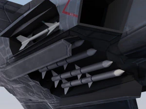 Lockheed Martin F-22 Raptor 3D Model