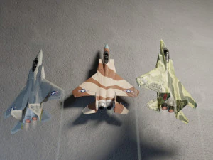 Mcdonell douglass f-15 eagle lowpoly jet fighter 3D Model