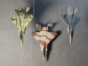 Mcdonell douglass f-15 eagle lowpoly jet fighter 3D Model