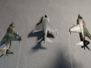 Hawker harrier lowpoly jet fighter Modelo 3D