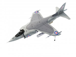 Hawker harrier lowpoly jet fighter 3D मॉडल
