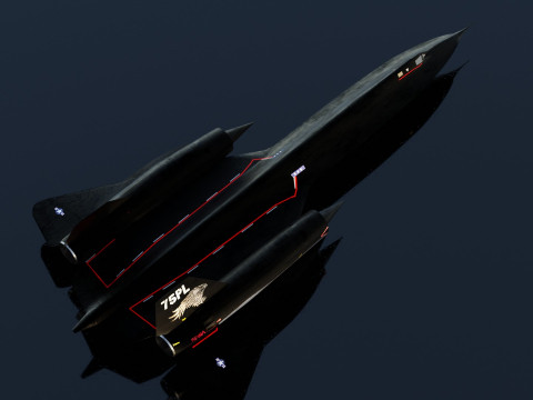 Lockheed SR-71 Blackbird 3D Модель