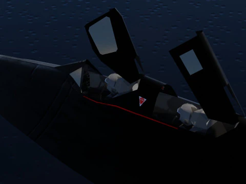 Lockheed SR-71 Merlo Modello 3D