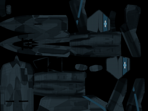 Lockheed sr-71 blackbird lowpoly military jet Modelo 3D