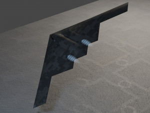 Northrop Grumman B-2 Spirit stealth bomber Model 3D