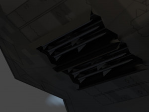 Northrop Grumman B-2 Spirit stealth bomber Model 3D