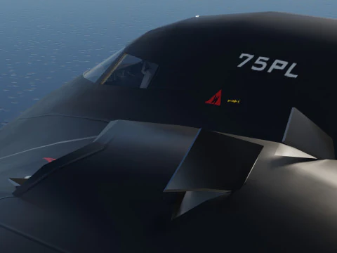 Northrop Grumman B-2 Spirit stealth bomber 3D Model