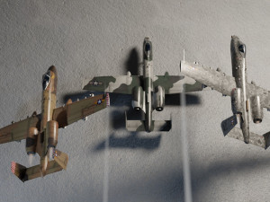 Fairchild Republic A-10 Thunderbolt attack plane Modèle 3D