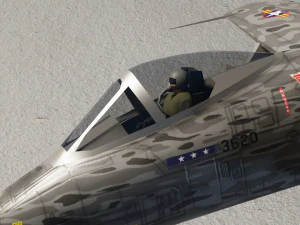 Fairchild Republic A-10 Thunderbolt attack plane 3D Model